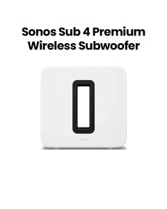 Sonos Sub Gen 4 Wireless Subwoofer – White | SUBG4UK1