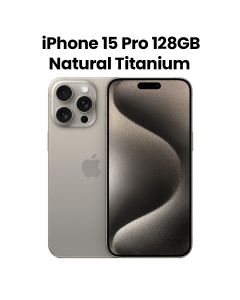 Apple iPhone 15 Pro 128GB Natural Titanium | MTUX3AA/A