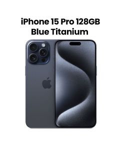 Apple iPhone 15 Pro 128GB Blue Titanium | MTV03AA/A