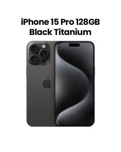 Apple iPhone 15 Pro 128GB Black Titanium | MTUV3AA/A