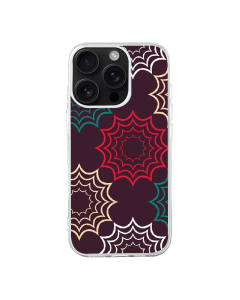 iPhone 16 Pro Max Transparant Case Printed With Geometric Pattern