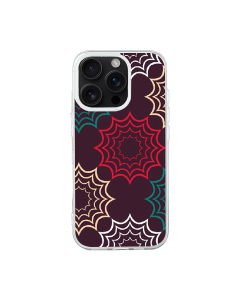 iPhone 16 Pro Transparant Caseprinted With Geometric Pattern