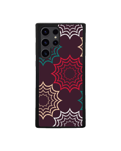 Samsung S24 Ultra Black Case  Printed With Geometric Pattern