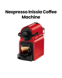 Nespresso Inissia Coffee Machine - Red | C40-ME-REN-E4