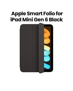 Apple Smart Folio for iPad Mini (6th Generation) - Black | MM6G3ZM/A