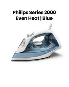 Philips Series 2000 Steam Iron + 2000W Even Heat | Blue | DST2010/26
