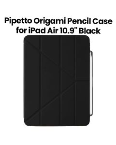 Pipetto Origami #3 Pencil Case for iPad Air 10.9" | Black | P048-49-Q