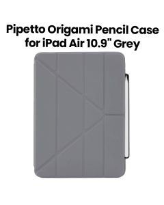 Pipetto Origami #3 Pencil Case for iPad Air 10.9" | Grey | P048-50-Q