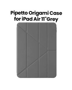 Pipetto Origami #1 Original Case for iPad Air 11" | Grey | P052-50-AD