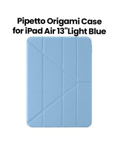 Pipetto Origami #1 Case for iPad Air 13" (2024) | Light Blue | P052-54-AE