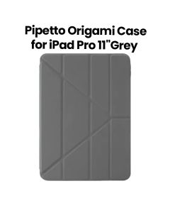 Pipetto Origami #1 Original Case for iPad Pro 11" (2024) | Grey | P052-50-AF