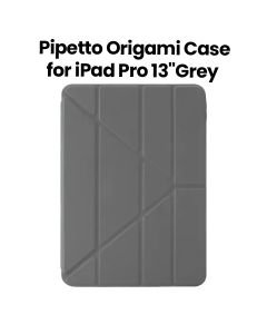 Pipetto Origami #1 Original Case for iPad Pro 13" (2024) | Grey | P052-50-AG