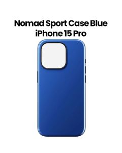 Nomad Sport Case for iPhone 15 Pro | Blue | NM01652885
