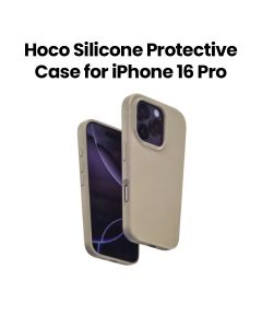 Hoco Silicone Protective Case for iPhone 16 Pro | Desert Titanium | DG30