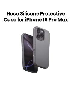 Hoco Silicone Protective Case for iPhone 16 Pro Max | Gray | DG30