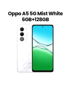 Oppo A5 5G 6GB+128GB Smartphone | Mist White | CPH2735
