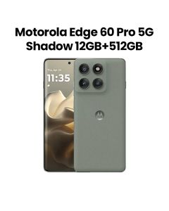 Motorola Edge 60 Pro 5G 12GB+512GB Smartphone | Shadow | PB7X0039AE (XT2507-1)