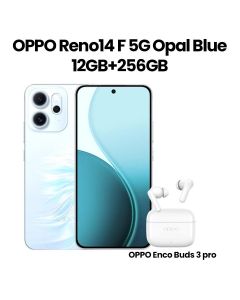 Oppo Reno14 F 5G 12GB+256GB Smartphone | Opal Blue