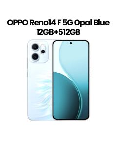 Oppo Reno14 F 5G 12GB+512GB Smartphone | Opal Blue
