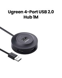 UGREEN USB 2.0 Hub 4 Ports | Black | UG-HUB-CR106-4P-BLK