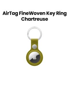 Apple Airtag Finewoven Key Ring | Chartreuse | MA7L4ZM/A