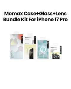 Momax Case + Glass + Lens Bundle Kit for iPhone 17 Pro 6.3"