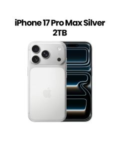 Apple iPhone 17 Pro Max 2TB Smartphone | Silver (INTL VERSION)