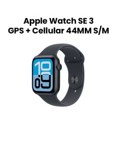 Apple Watch SE 3 GPS + Cellular 44mm Midnight Aluminium Case with Midnight Sport Band S/M | MEPH4AF/A