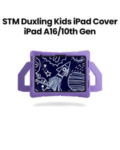 STM Duxling Kids iPad Cover for iPad A16 / 10th Gen (2025/2022) – Purple | STM-222-444KX-04