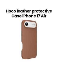 HOCO Leather Protective Case for iPhone Air – Brown | DG29