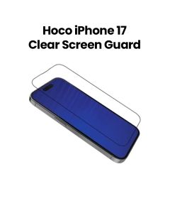 HOCO 5X Silk Clear Screen Guard for iPhone 17 – Black