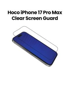 HOCO 5X Silk Clear Screen Guard for iPhone 17 Pro Max – Black