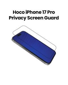 HOCO 10X Silk Privacy Screen Guard for iPhone 17 Pro – Black