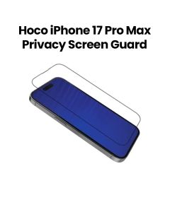 HOCO 10X Silk Privacy Screen Guard for iPhone 17 Pro Max – Black