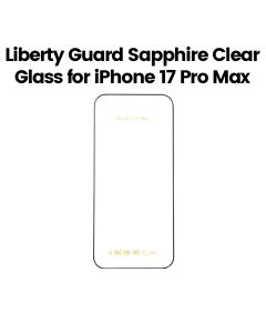 Liberty Guard iPhone 17 Pro Max 2.5D Sapphire Clear Edge 3rd Gen Triple Reinforced Glass Clear | LGSPHCL17PM