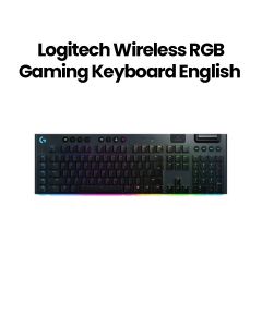 Logitech G915 Lightspeed Wireless RGB Mechanical English Gaming Keyboard Black | 920-008910