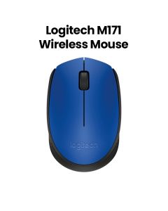 Logitech M171 Wireless Mouse Blue | 910-004640