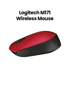 Logitech M171 Wireless Mouse Red | 910-004641