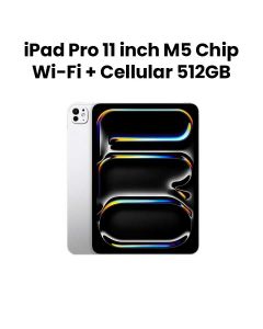 Apple iPad Pro 11" Wi-Fi + Cellular 512GB Standard Glass | Silver | ME2T4AB/A