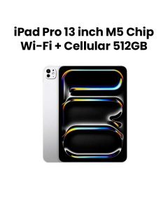 Apple iPad Pro 13" Wi-Fi + Cellular 512GB Standard Glass | Silver | ME8C4AB/A