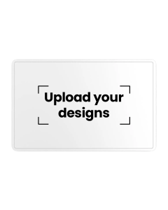 Customized Printed Border Metal NFC Business Card | White