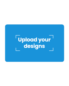 Customized Printed PVC NFC Business Card | Blue