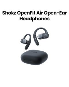 Shokz OpenFit Air True Wireless Open-Ear Headphones – Black | T511-ST-BK