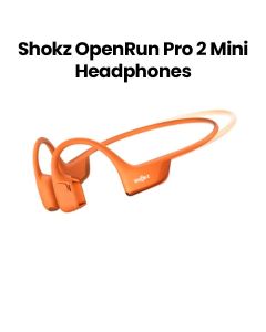 Shokz OpenRun Pro 2 Mini Premium Bone-Conduction Headphones – Orange | S821-MN-OR