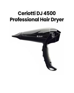 Ceriotti DJ 4500 Professional Hair Dryer – Black |CRT1000060