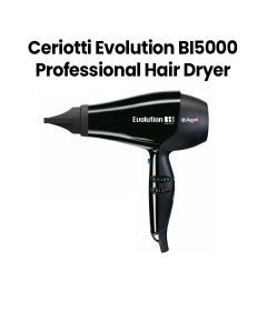 Ceriotti Evolution BI 5000 Professional Hair Dryer – Black |CRT1000010