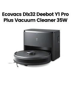 Ecovacs Deebot Y1 Pro Plus Robot Vacuum Cleaner 35W with Carpet Detection 6500Pa Suction – Black |DLX32