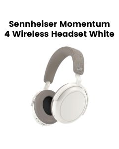 Sennheiser Momentum 4 Bluetooth Headphones – White |SH-MO4-WHI
