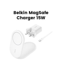 Belkin BoostCharge MagSafe Charger 15W – Black | WIB007MYWH