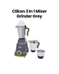 Clikon 750W  3-in-1 Mixer Grinder – Grey |CK2686